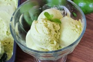 resep es krim alpukat santan
