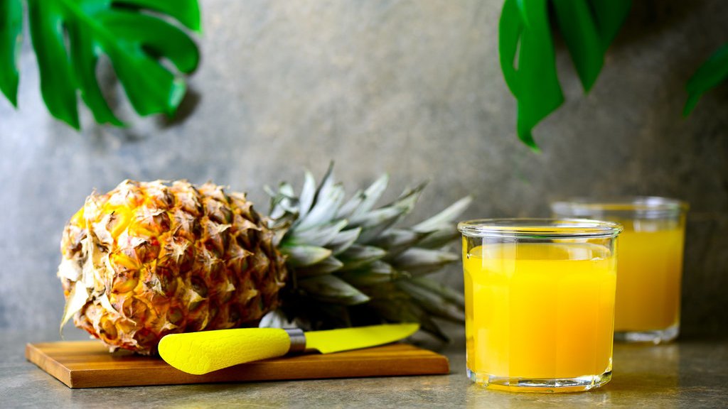 cara membuat sari buah nanas