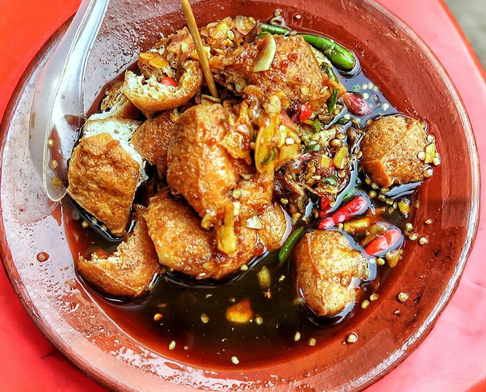 cara membuat saus tahu gejrot