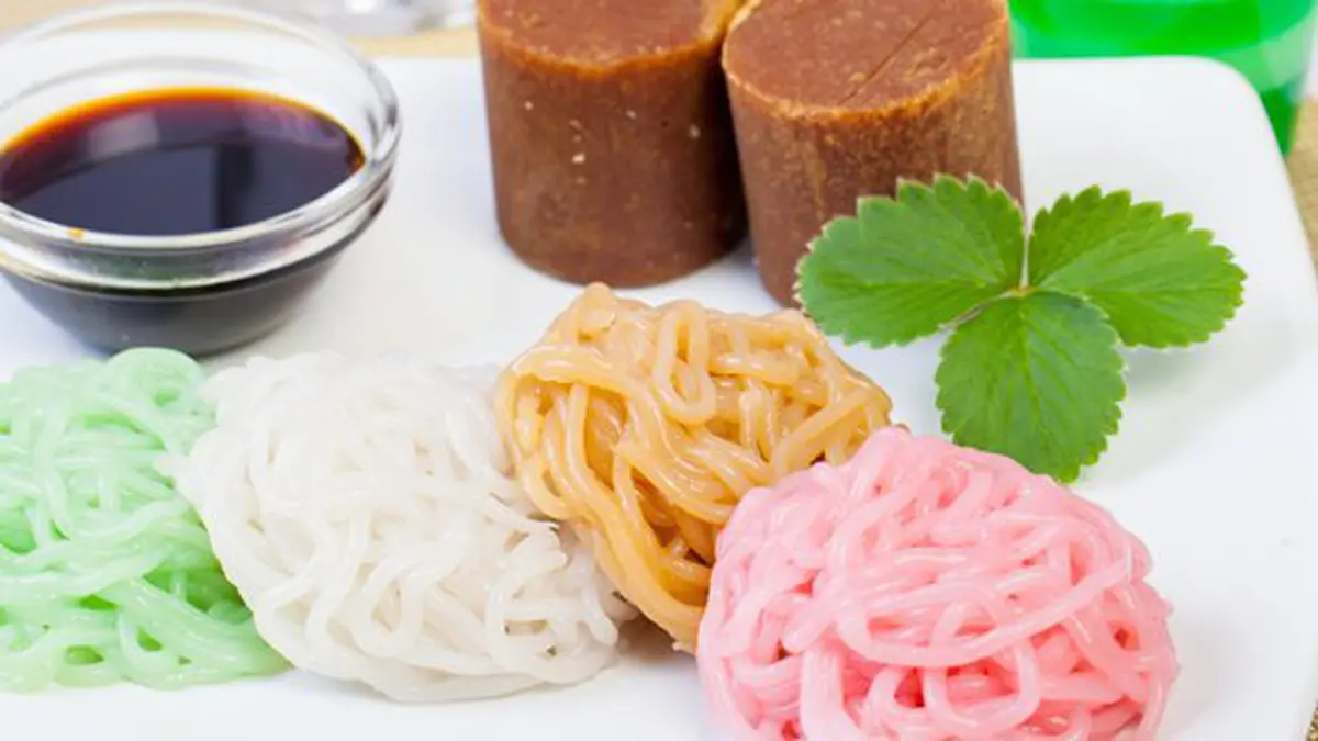 cara membuat putu mayang