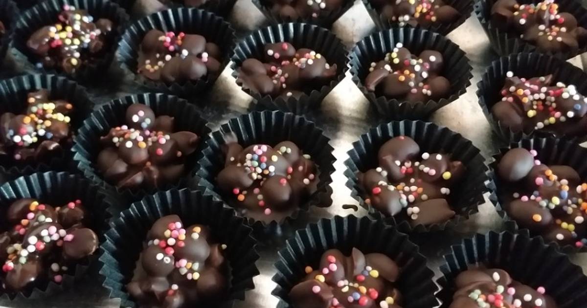 Cara Membuat Coklat Kacang