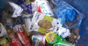 damapak sampah organik dan anorganik