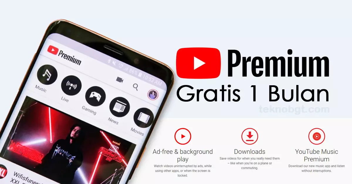Manfaat Berlangganan Youtube Premium