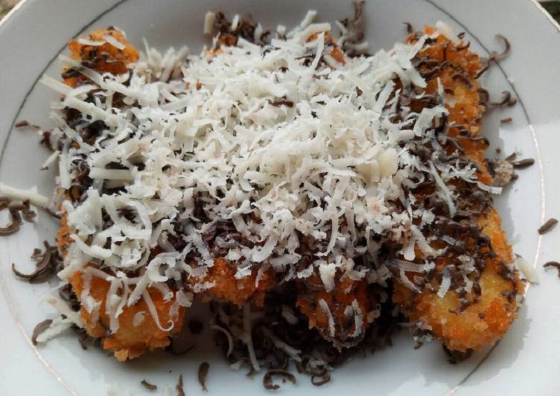 pisang coklat