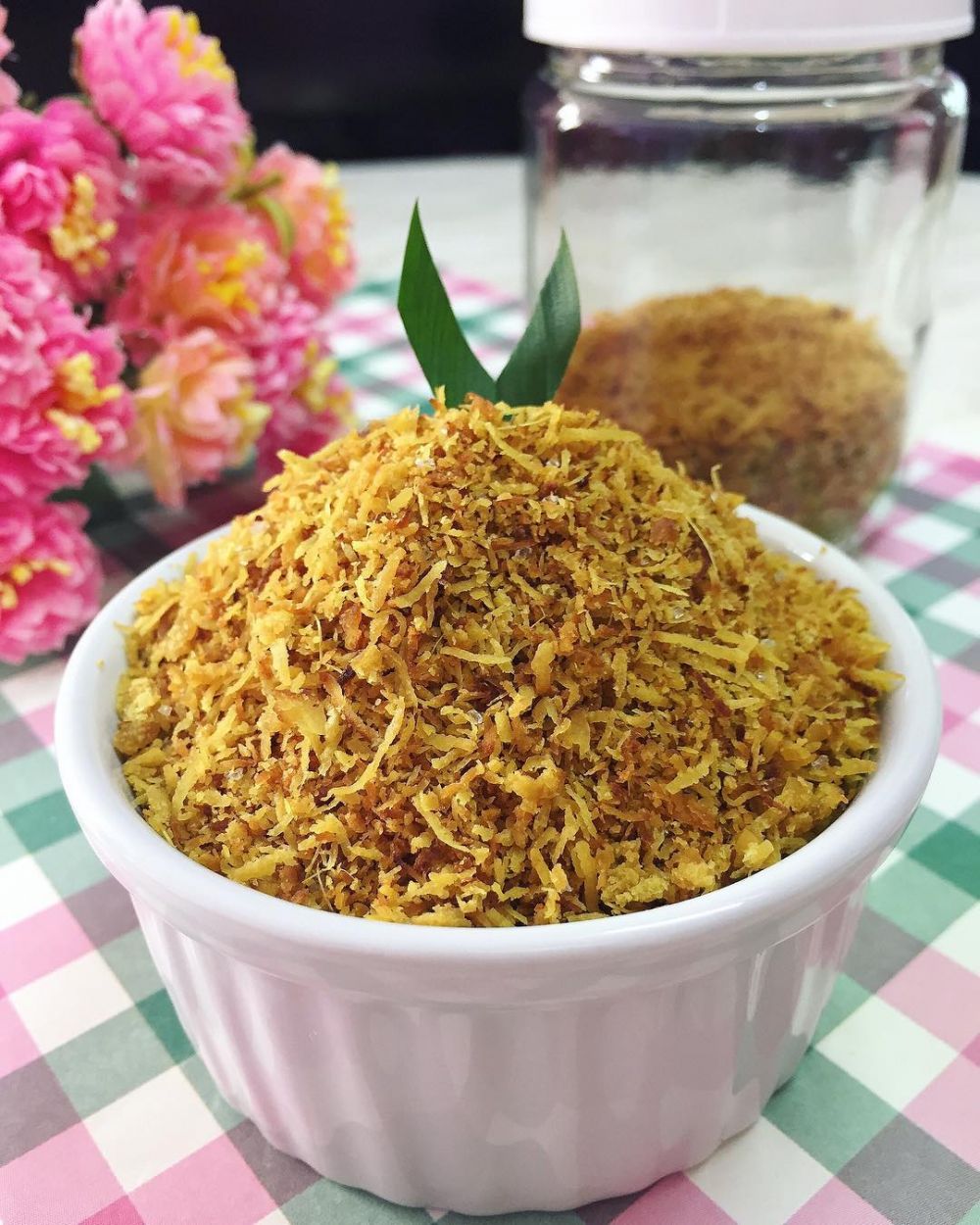 olahan kelapa parut kering
