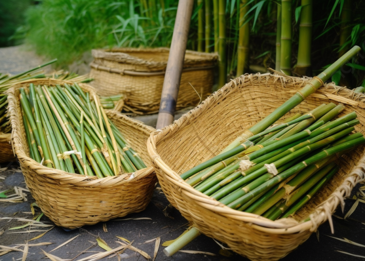 cara membelah bambu supaya lurus
