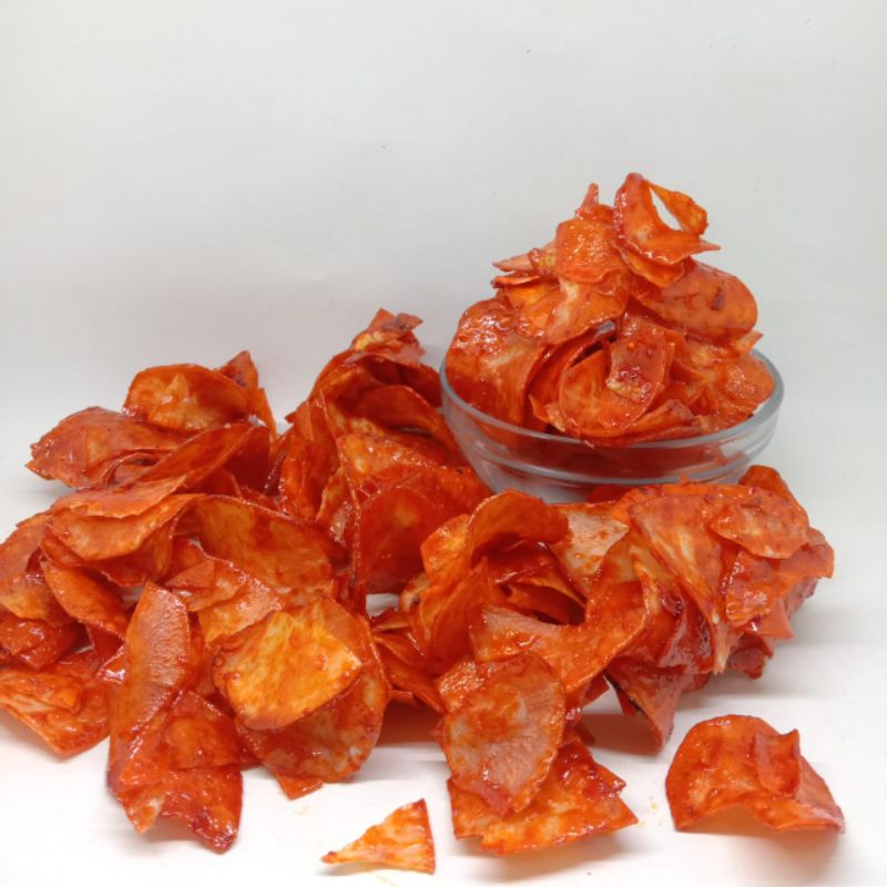 keripik singkong pedas