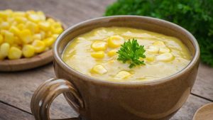 cara membuat sup krim jagung