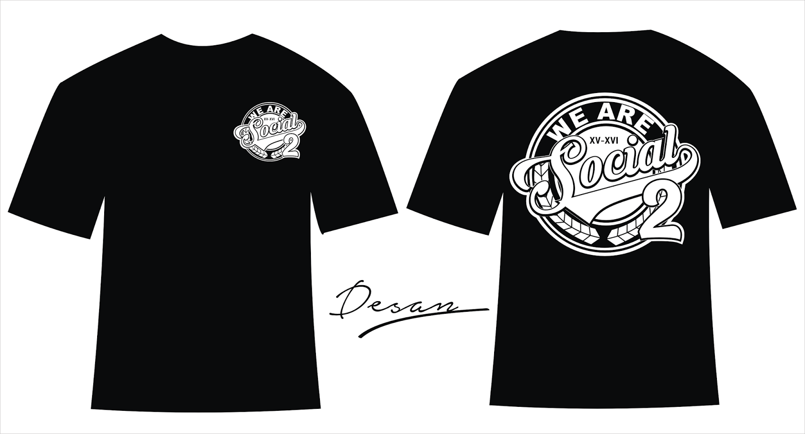 sablon kaos kelas keren