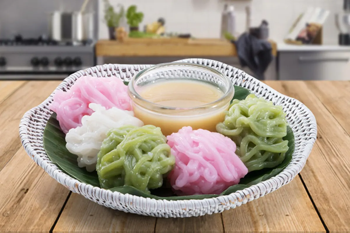 cara membuat putu mayang