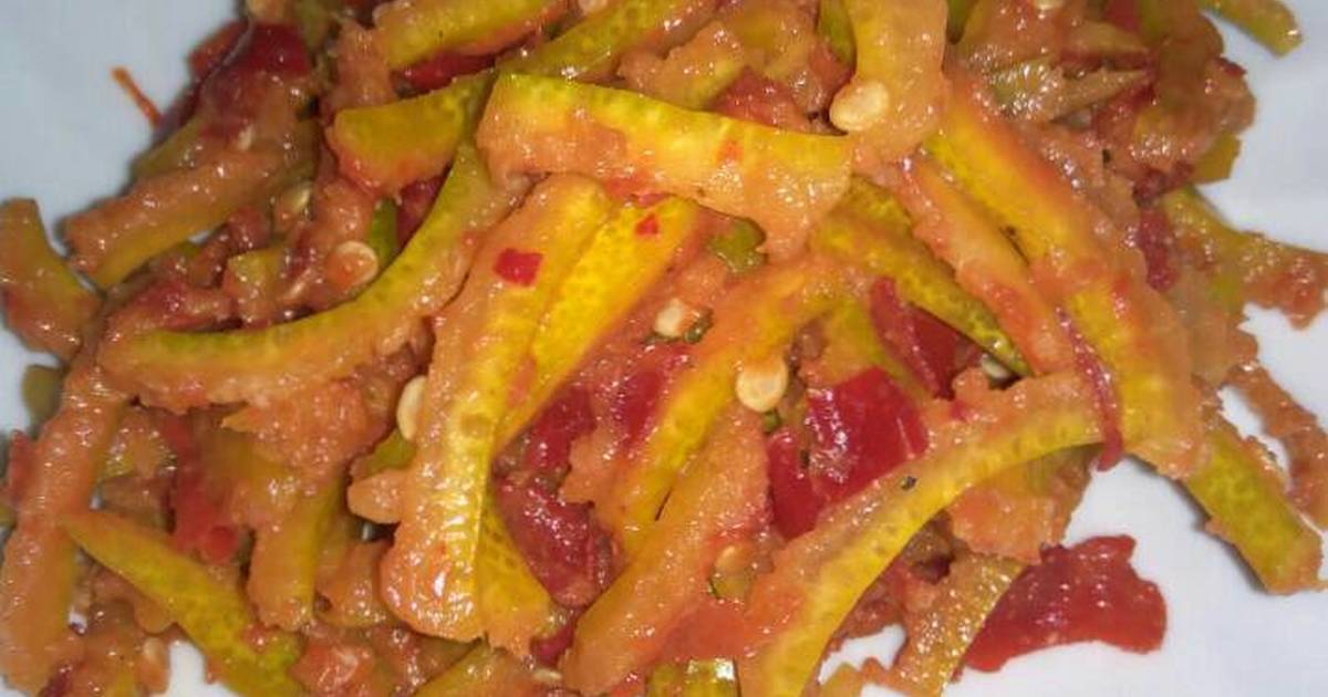 sambal terasi kulit jeruk