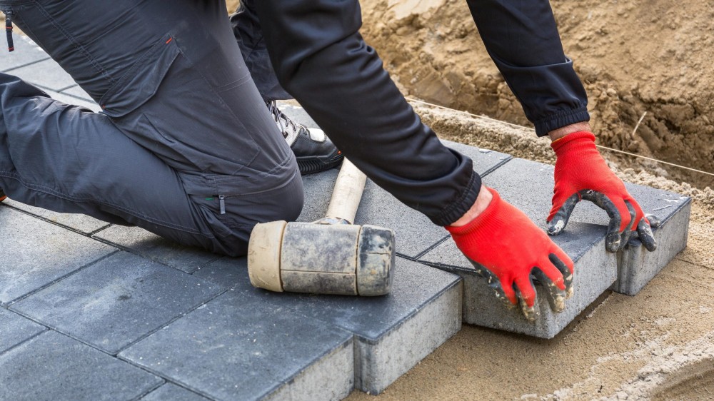 cara membuat adonan paving block