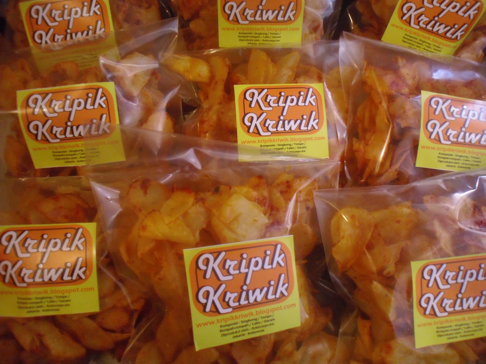 Macam macam keripik singkong dan keunikannya