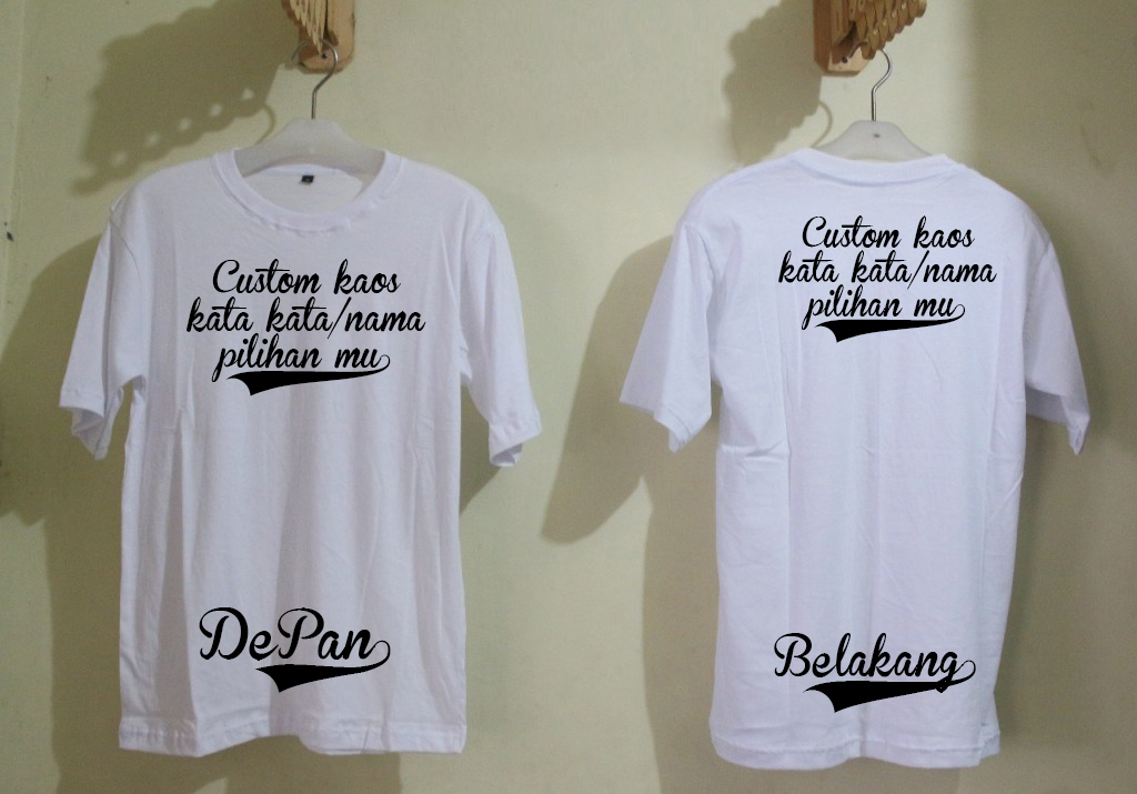 sablon kaos tulisan kerren