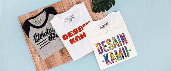 Kesalahan Desain pada Kaos Partai
