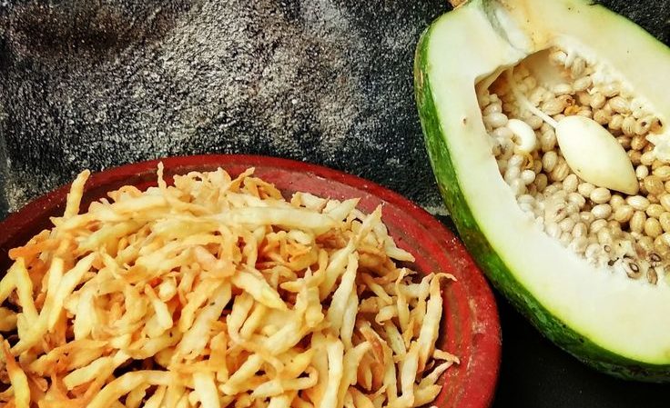 cara produksi keripik pepaya modern