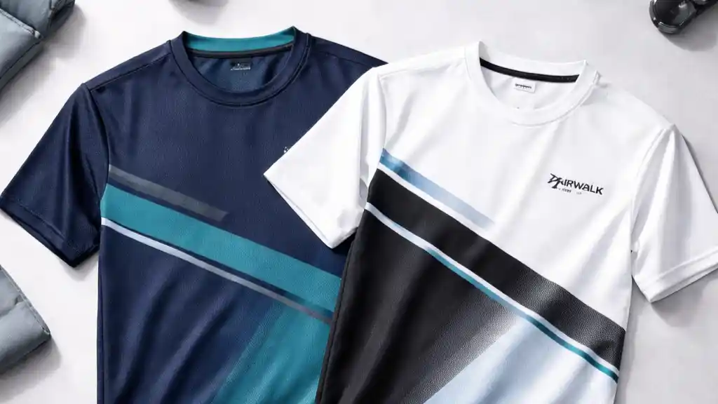 tampilan bahan jersey Airwalk stylish