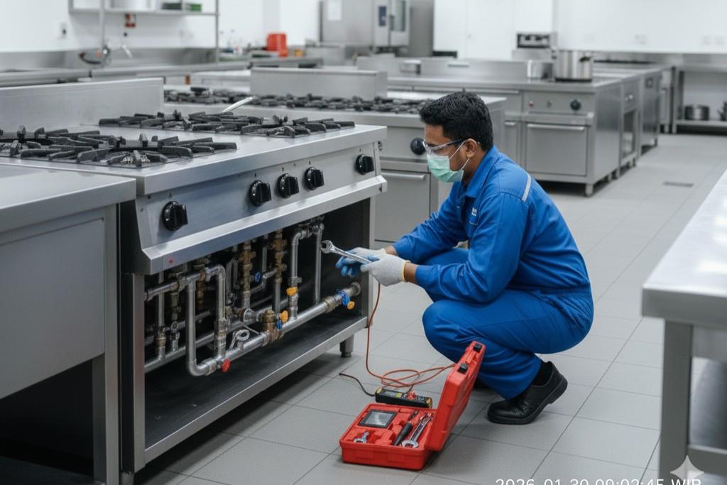 risiko kebocoran gas dapur