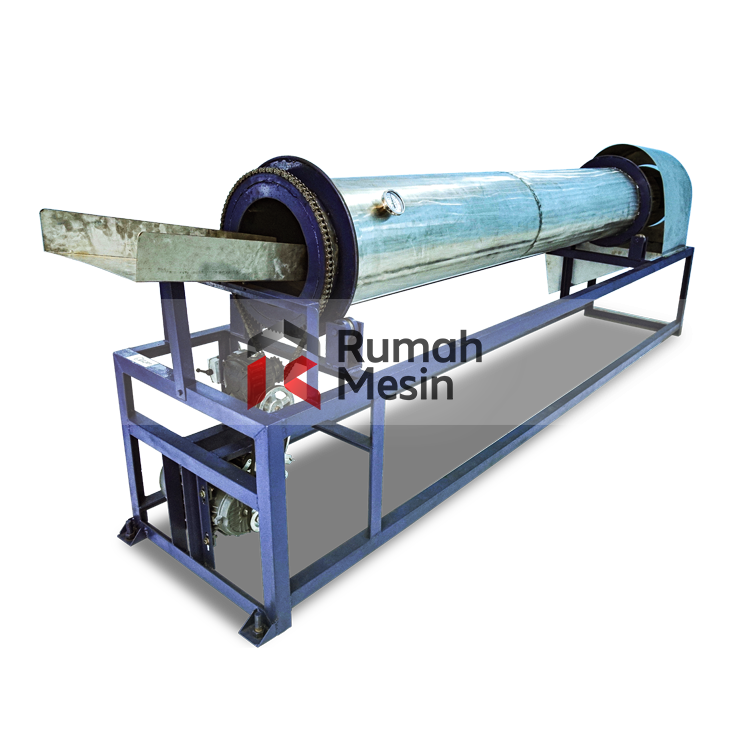 cara mengeringkan bahan pakai rotary dryer