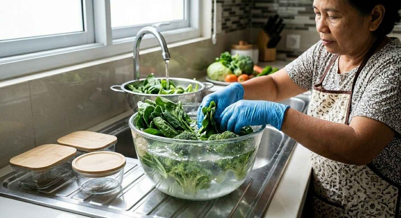 Cara Mencuci Sayur Tanpa Bahan Kimia agar Lebih Bersih
