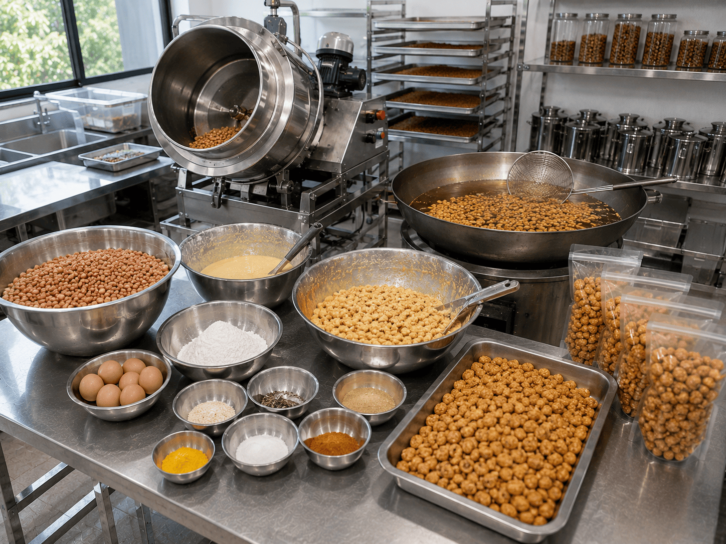 cara membuat kacang telur renyah