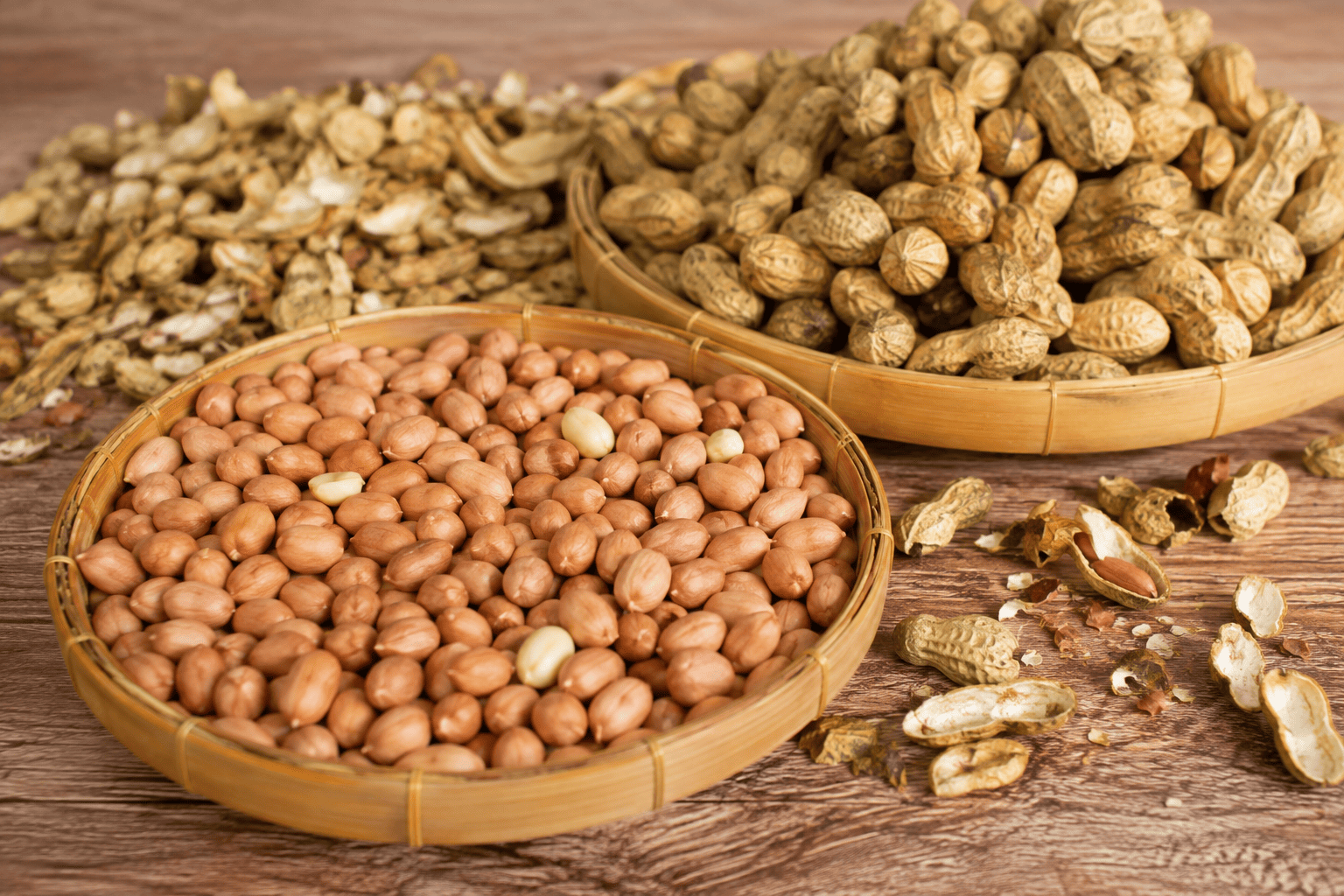 cara memisahkan kulit kacang tanah