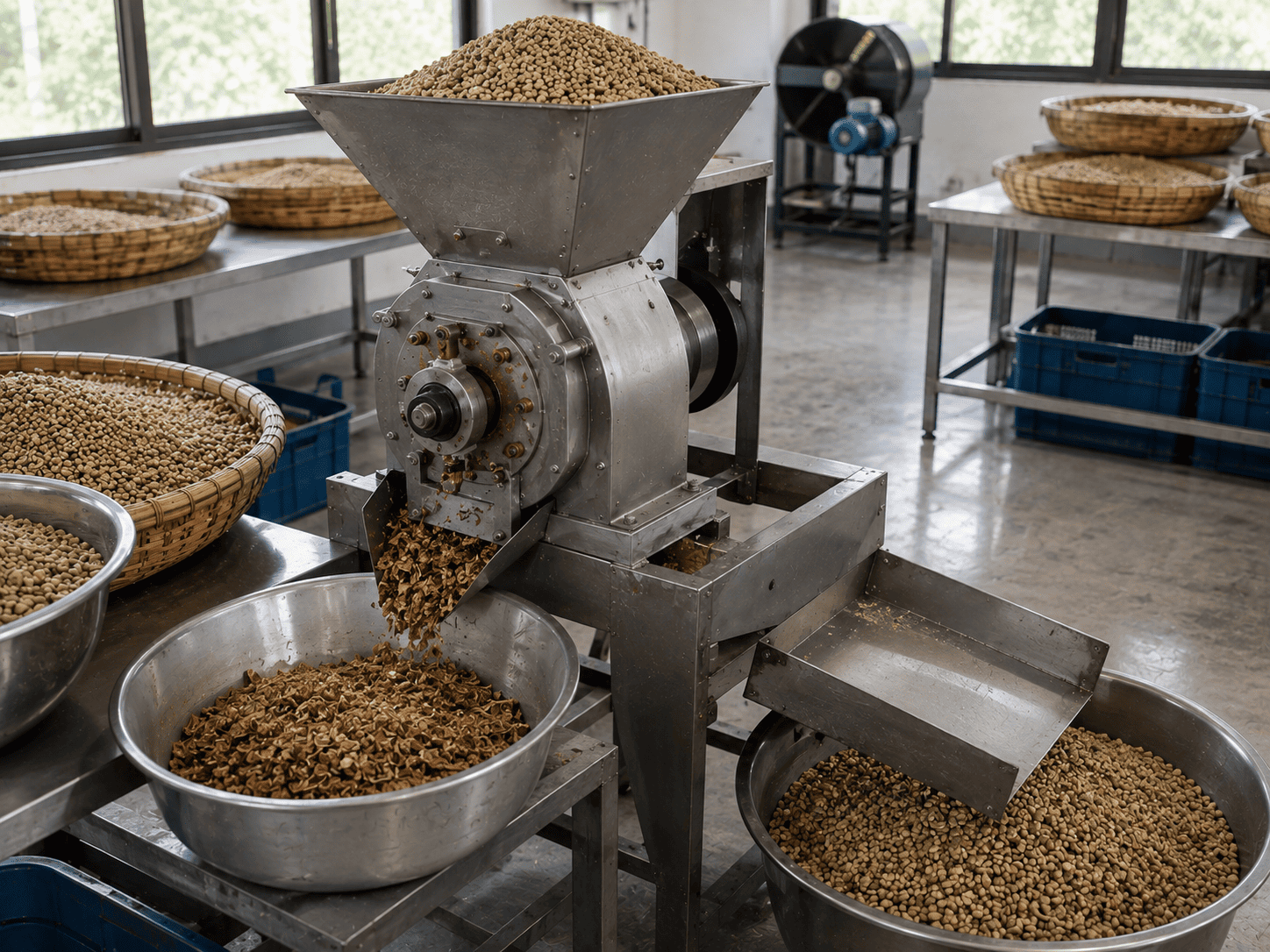 tahapan hulling kopi yang benar