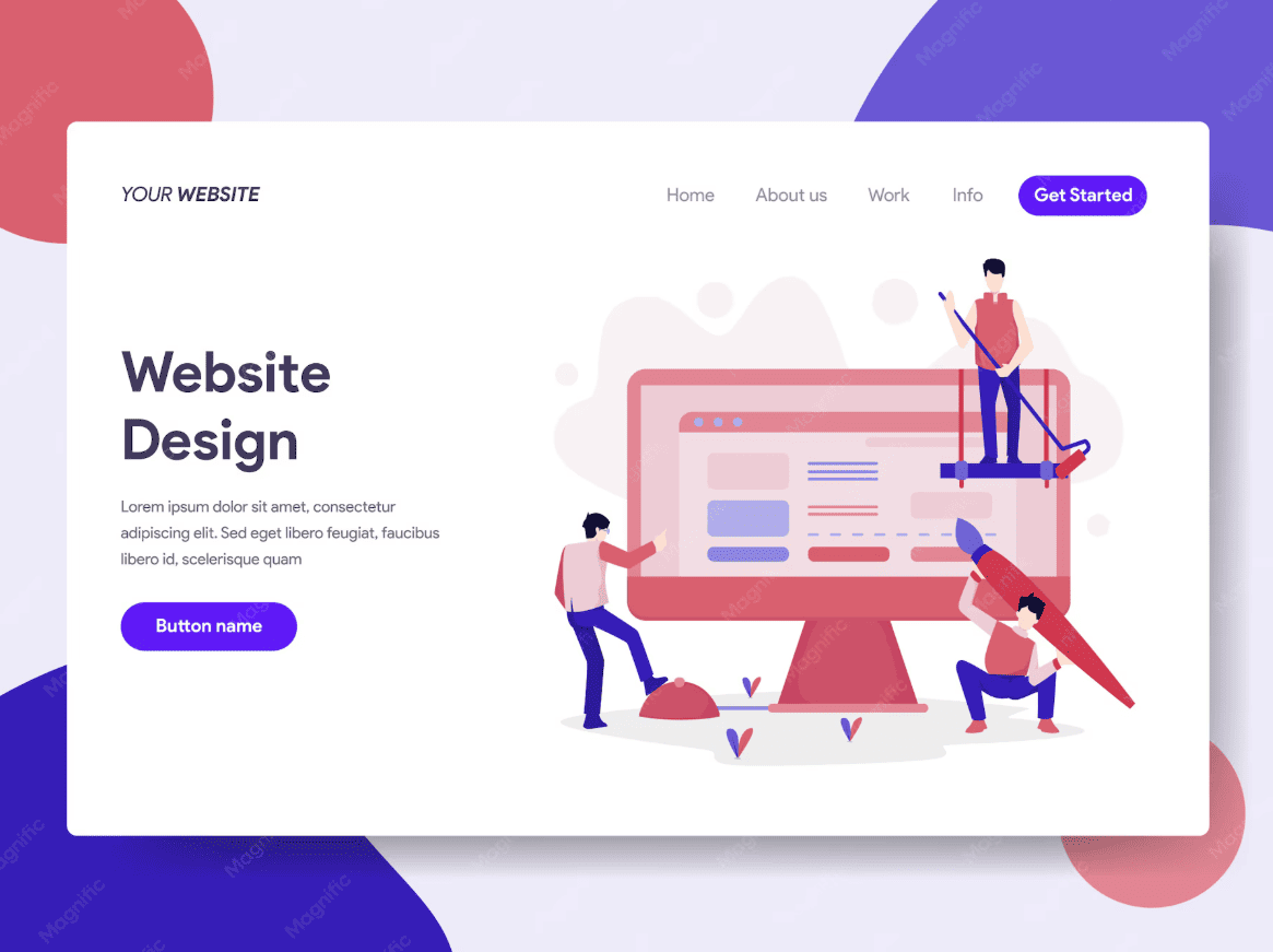 Standar website yang terlihat profesional