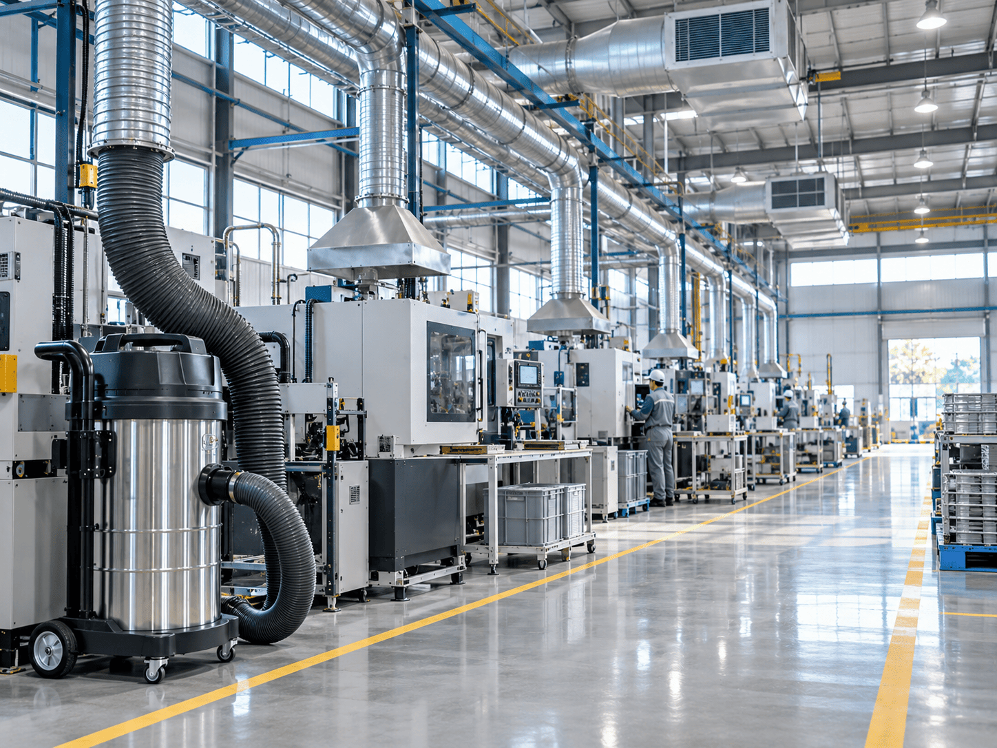 kapan industri membutuhkan vacuum cleaner